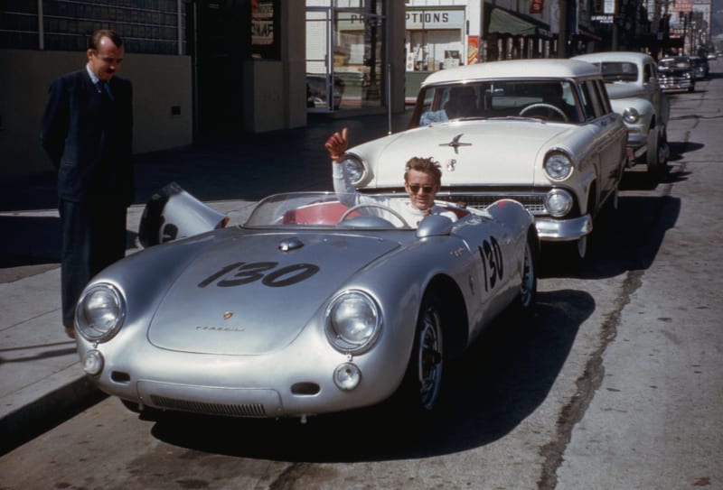 Porsche 550 w popkulturze – James Dean